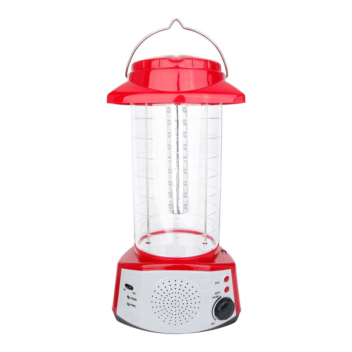 HALUX - Linterna de Emergencia LED con Radio