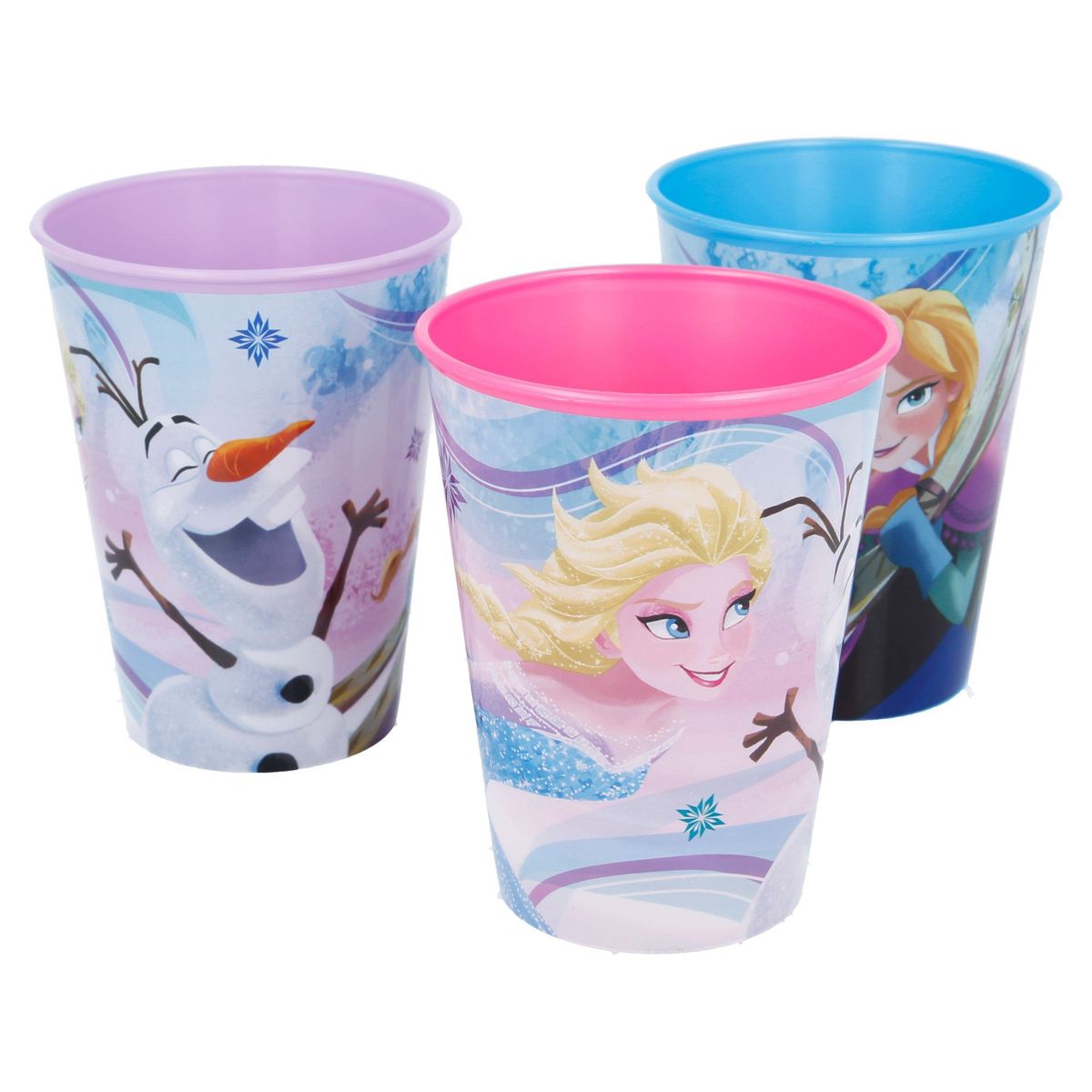Set x3 vasos Frozen Disney Colores, marca DISNEY - Foto Principal