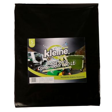 Bolsa para basura 660 L pack x 5