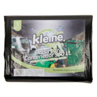Bolsa para basura 360 L pack x 5