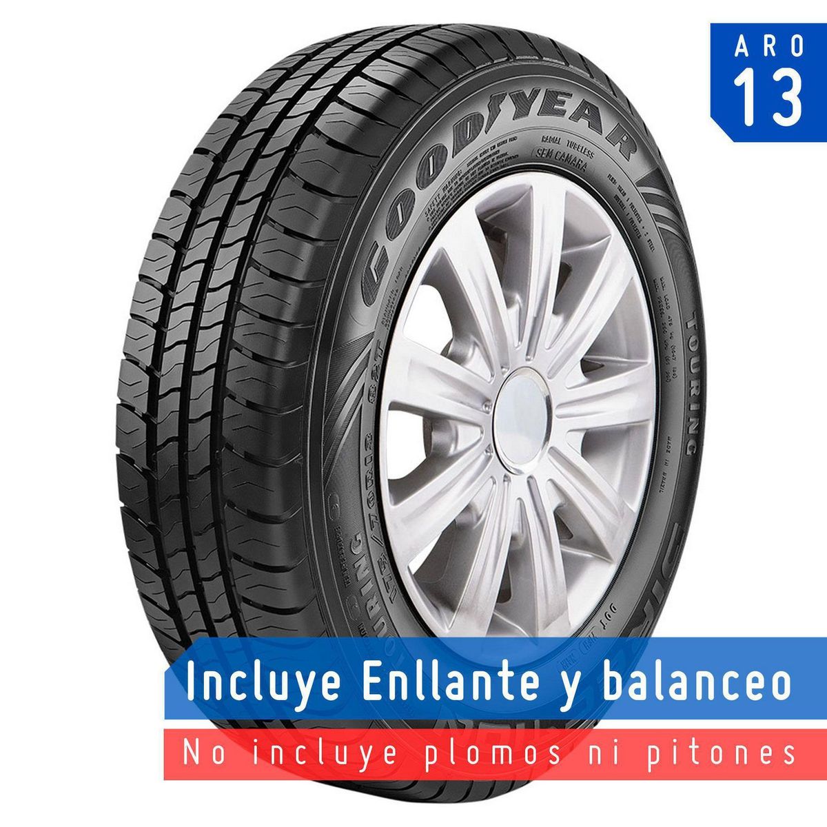 GOODYEAR - Llanta Goodyear Direction Touring 175/70 R13 82T