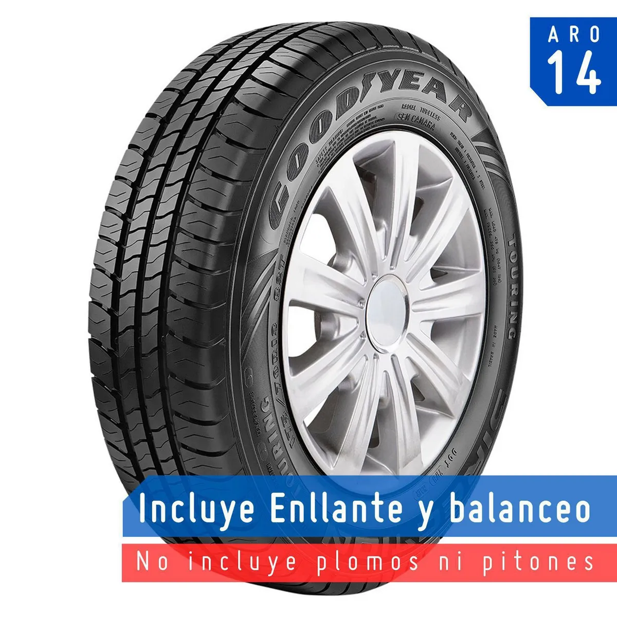 GOODYEAR - Llanta Goodyear Direction Touring 185/70 R14 88T