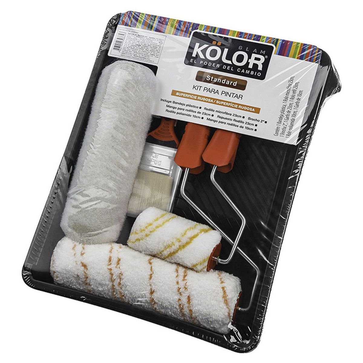 KOLOR - Kit de superficies rugosas 6 piezas