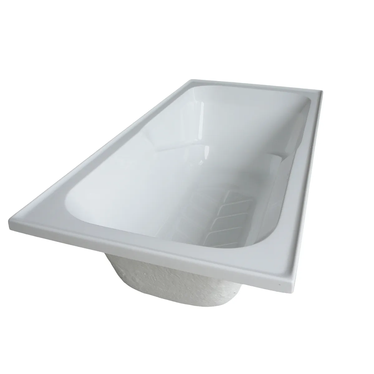 SENSI DACQUA - Tina de Baño Rectangular Standard 151x75cm Blanca