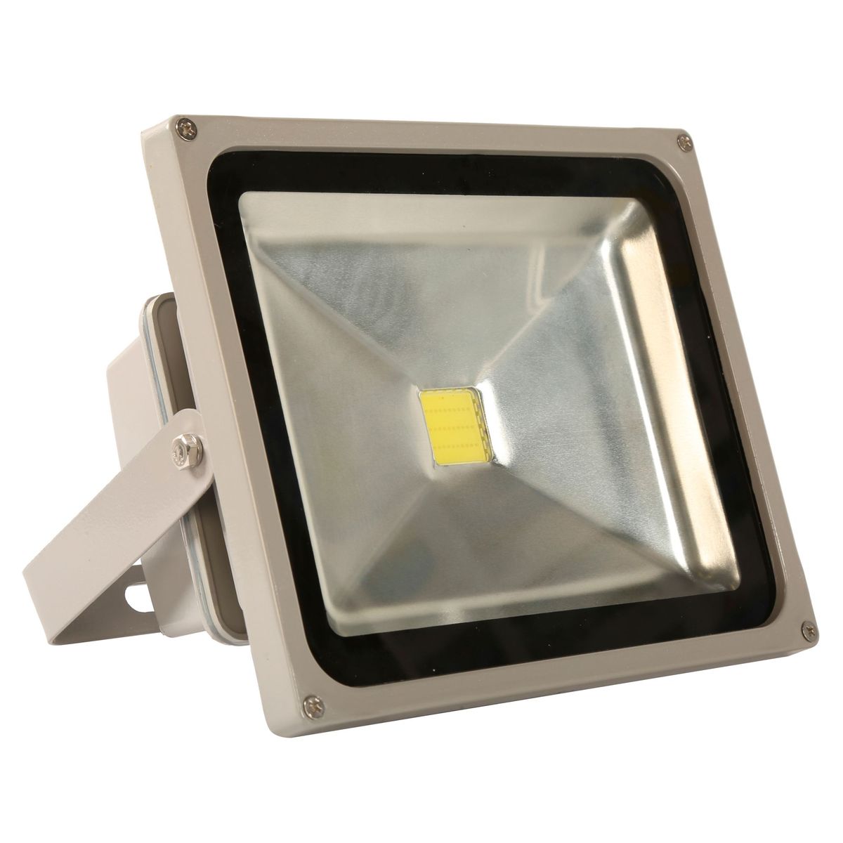 HALUX - Reflector Led Slim 30W 2700Lm Ip65 Luz Blanca 18X13X3.2Cm Halux