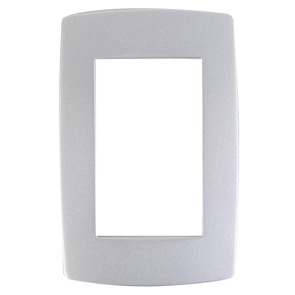 HALUX - Placa Piano Quadra Plateado