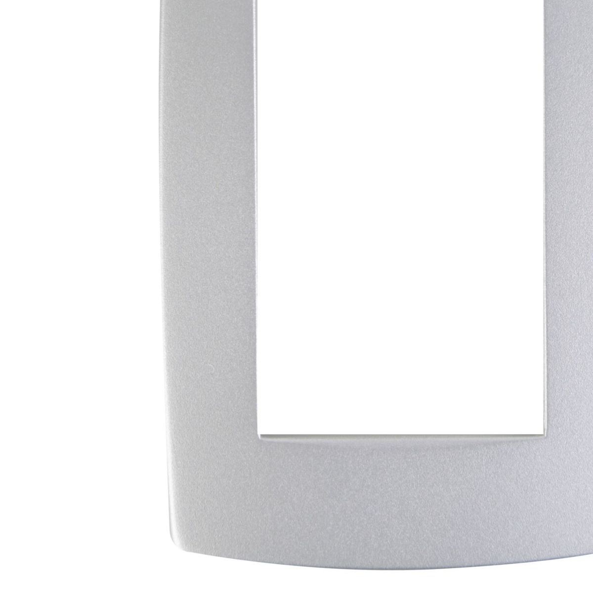 HALUX - Placa Piano Quadra Plateado