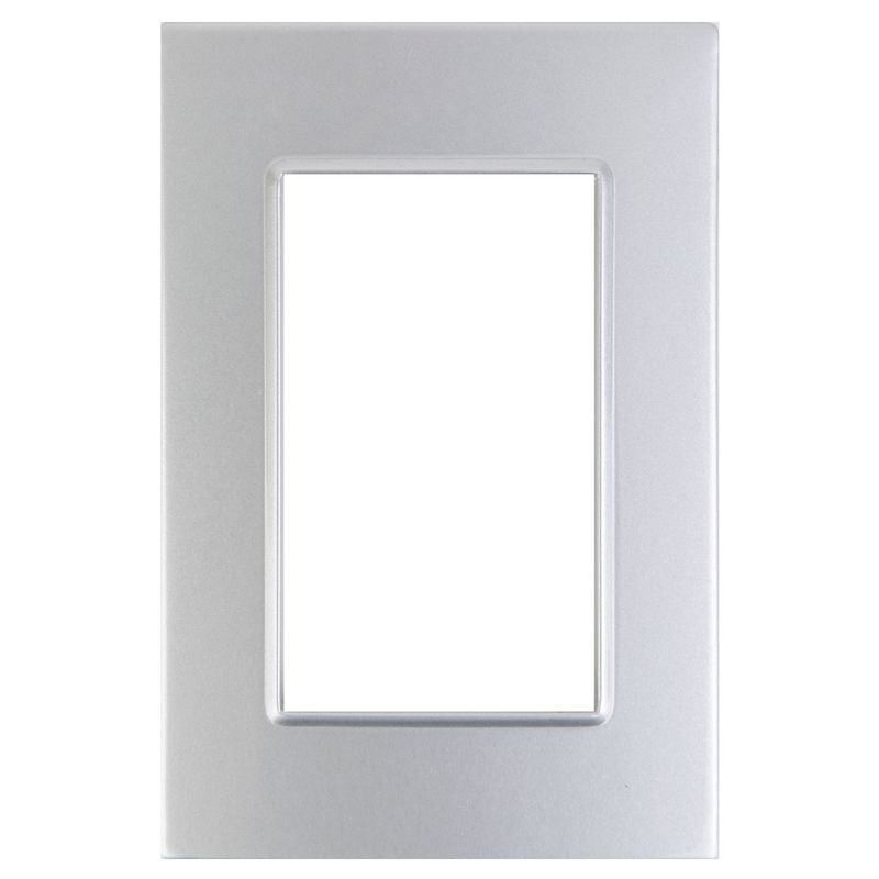 HALUX - Placa Piano Quadra Gris Plateado