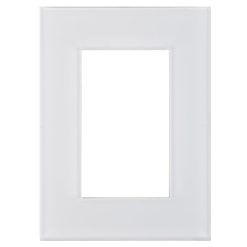 HALUX - Placa Minimal Blanco