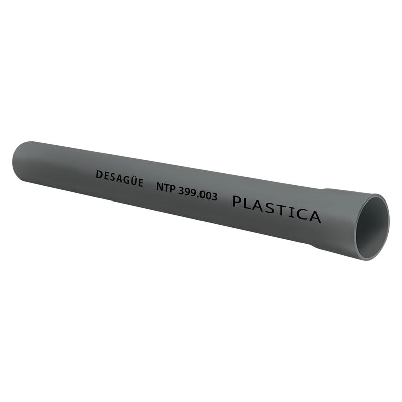 PLASTICA - Tubo PVC 4''