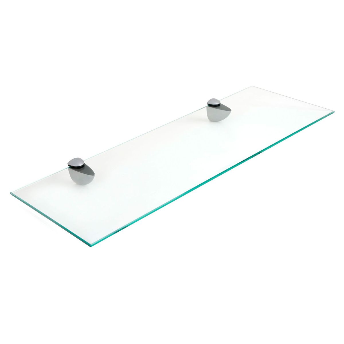 JUST HOME COLLECTION - Repisa de vidrio grande 60x20cm