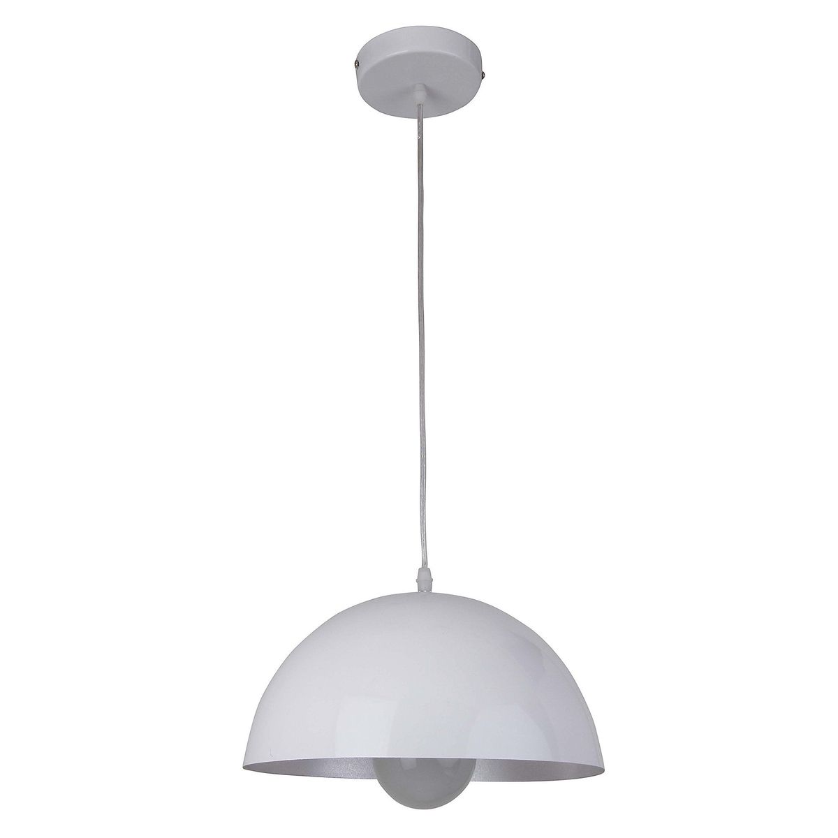 JUST HOME COLLECTION - Lámpara Colgante de Cocina Gante Roja 1 Luz E27