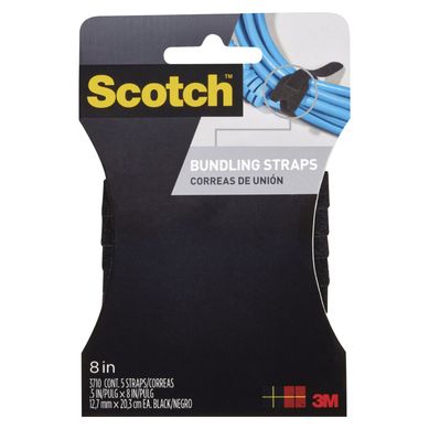 Sujetador Velcro Sujetacables 3M 12.7 mm. x 20.3 cm.