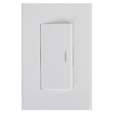 Interruptor Simple Halux Clio Blanco