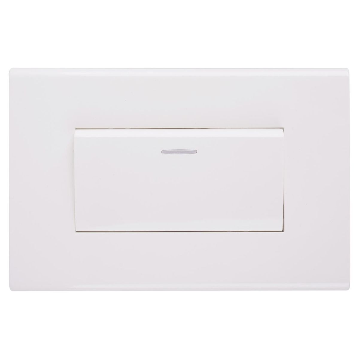 HALUX - Interruptor Simple Clio Blanco