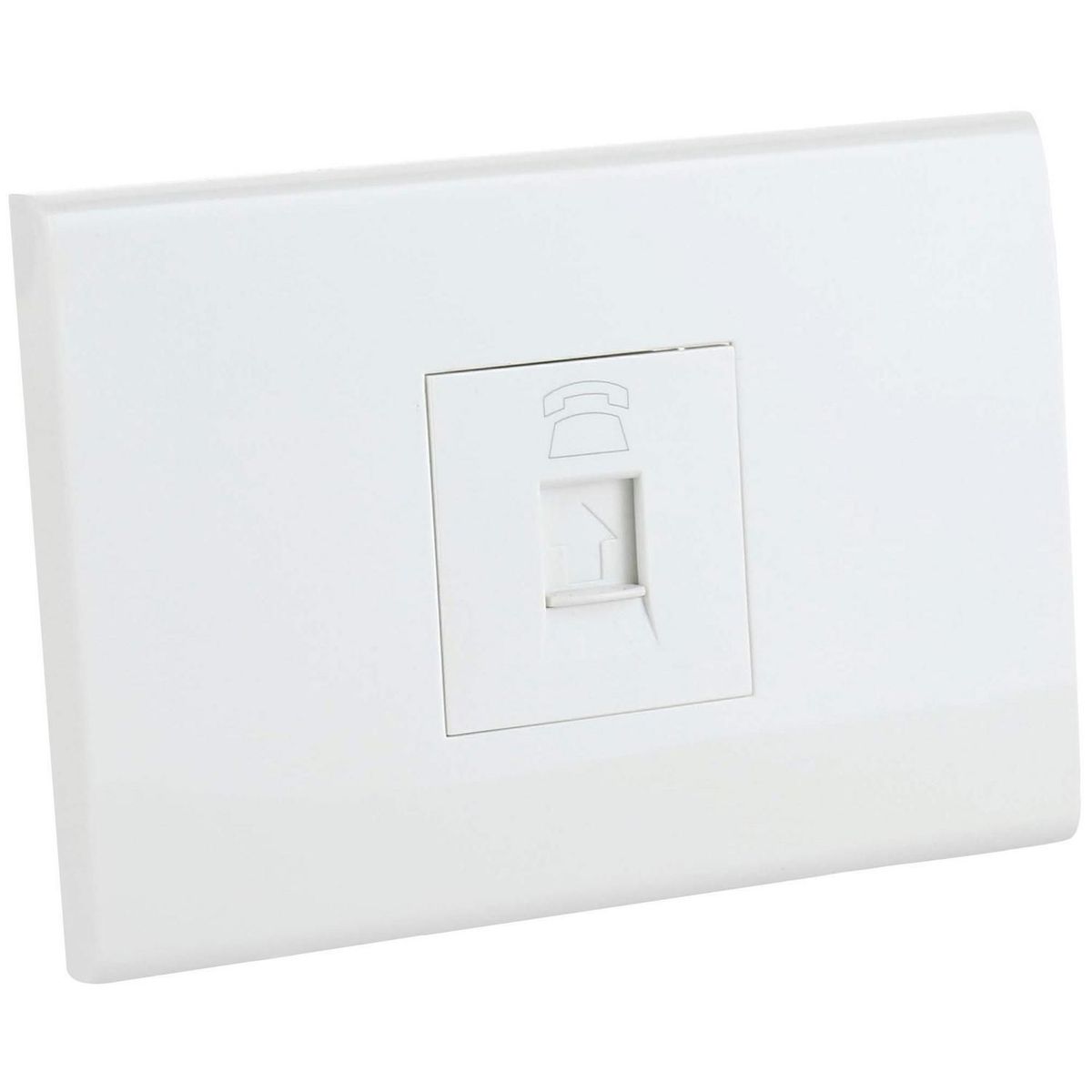 HALUX - Toma Telefonica Clio Blanco