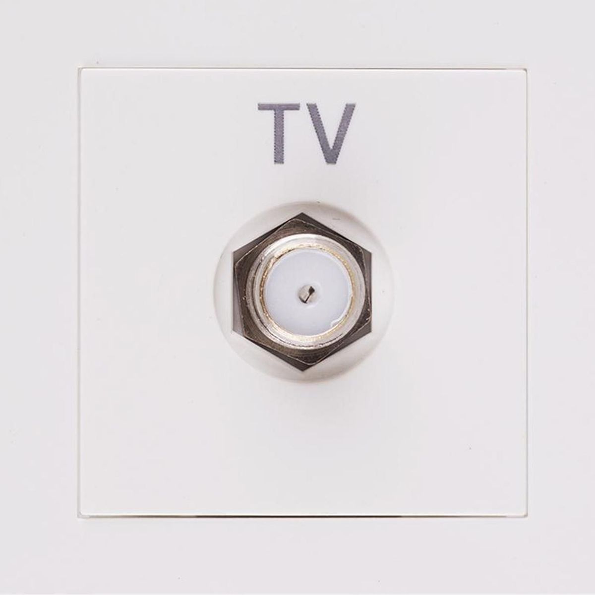 HALUX - Toma Coaxial TV Clio Blanco