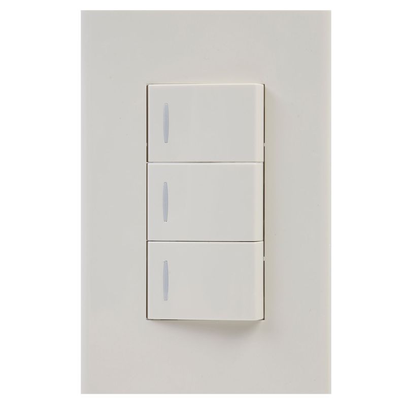 HALUX - Interruptor Triple Halux Clio Marfil
