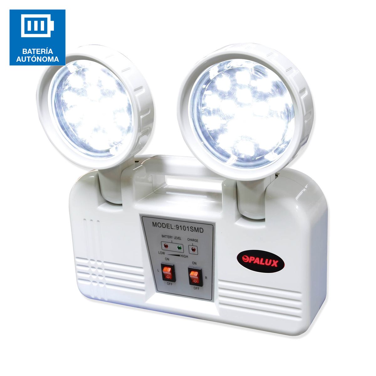 OPALUX - Lámpara De Emergencia 9101Smd Opalux