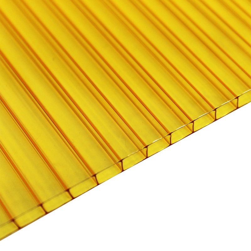 POLYARQ - Policarbonato Alveolar Amarillo 6mm 5.90x2.10m