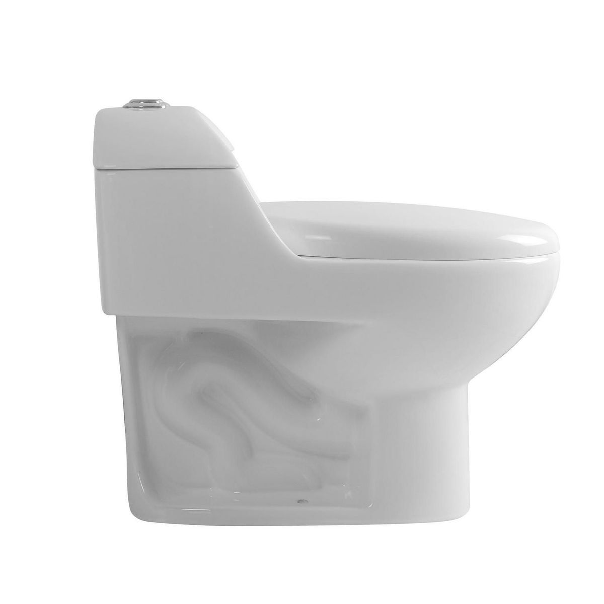 Inodoro One Piece Lara Plus blanco + Mueble Vanitorio Nantes 50x43x83cm, marca DACQUA - Foto 2
