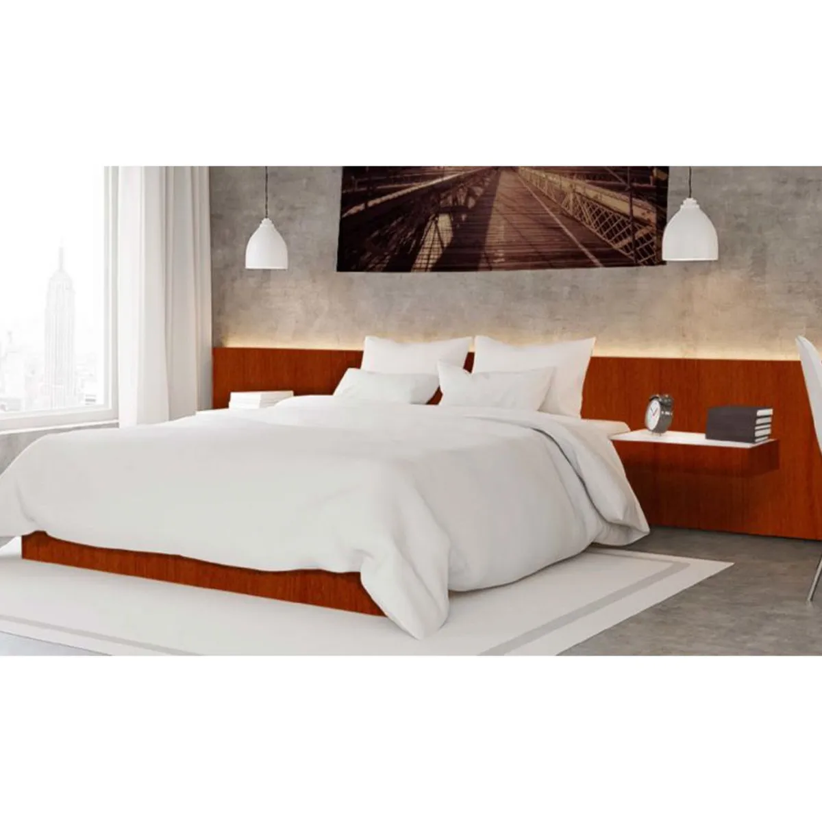 VESTO - Tablero recubierto con Melamina Cerezo Natural 18mm 2.15x2.44m