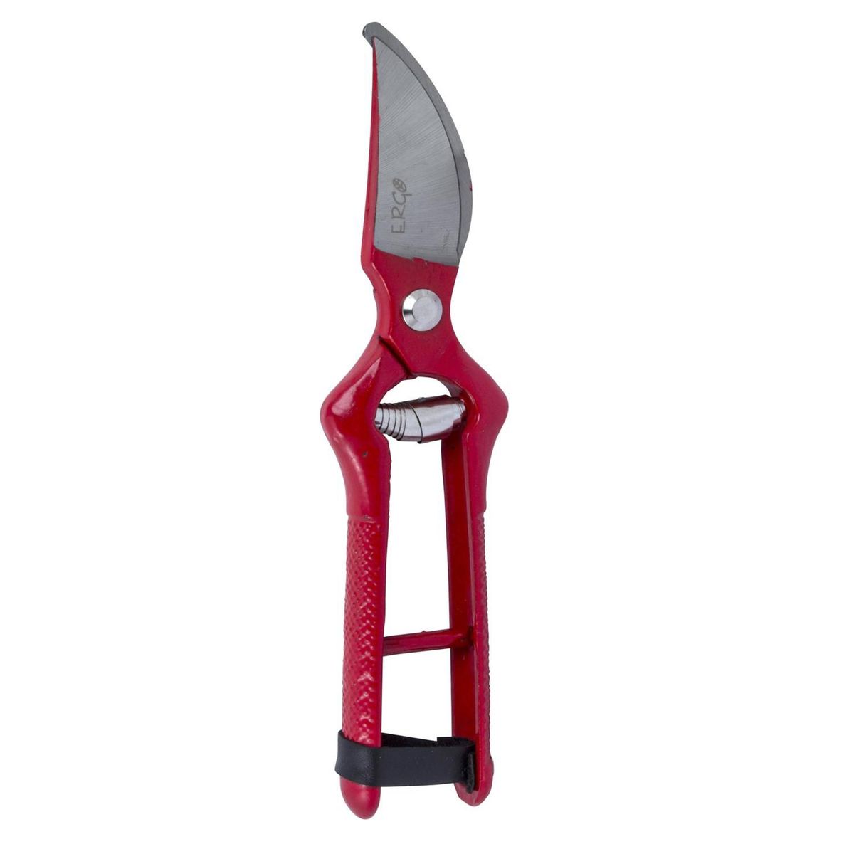 ERGO - Tijera para Podar By Pass Metal Rojo 23cm