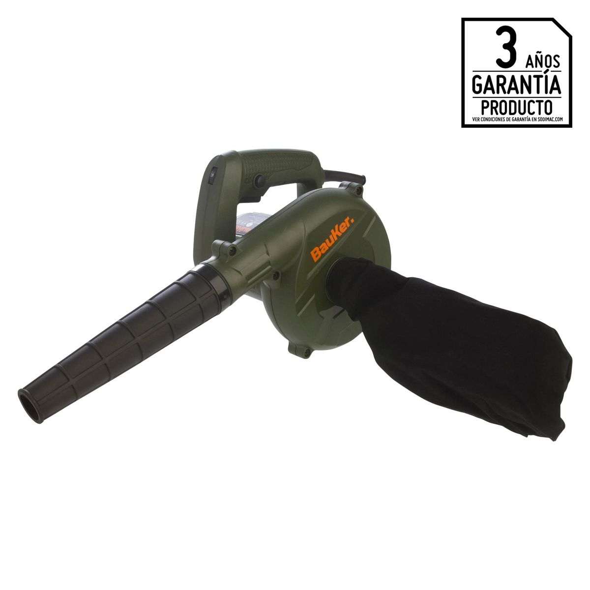 BAUKER - Soplador de Aire Eléctrico 600 W Bauker