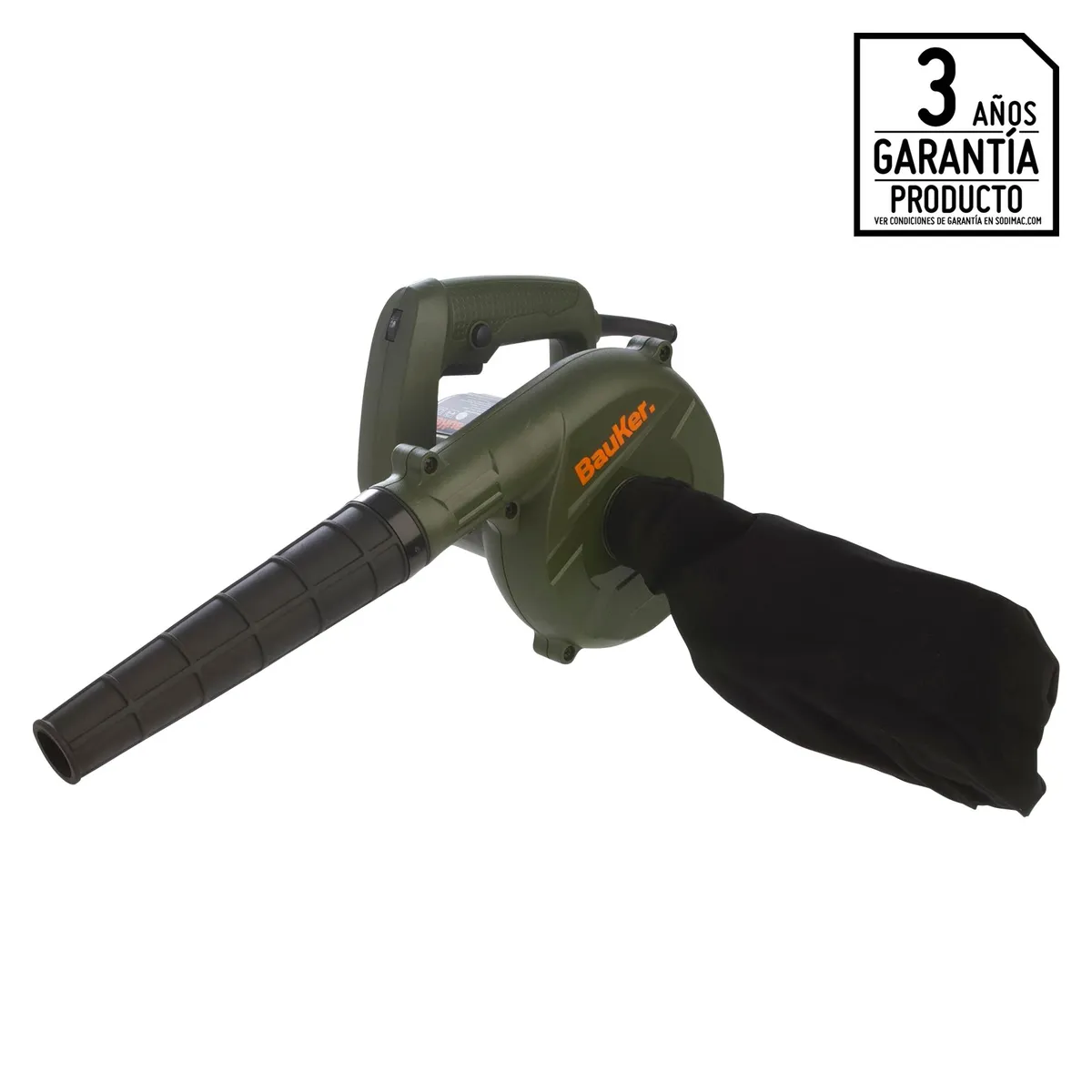 BAUKER - Soplador de Aire Eléctrico 600 W Bauker