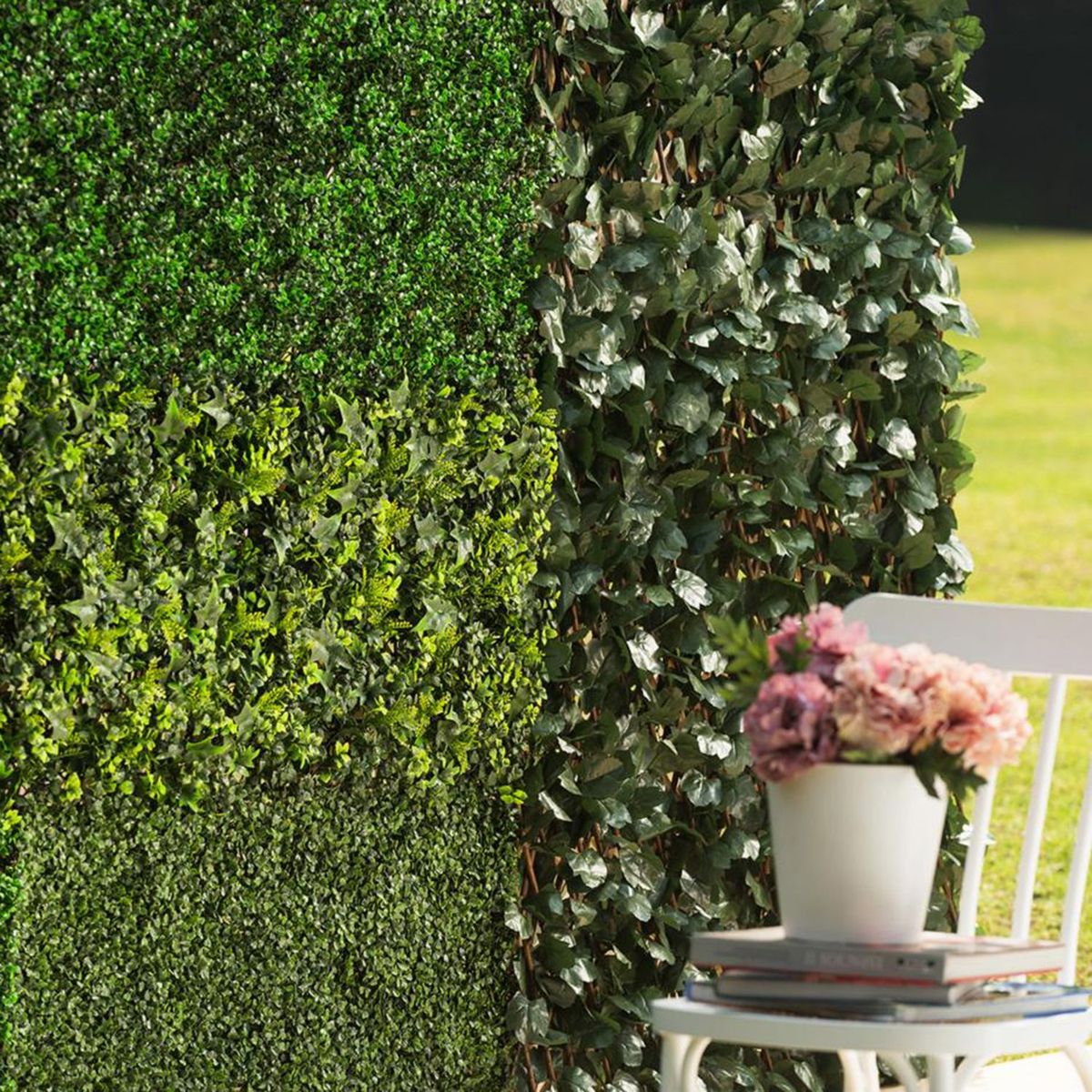 JUST HOME COLLECTION - Cerco Artificial Verde 50cm