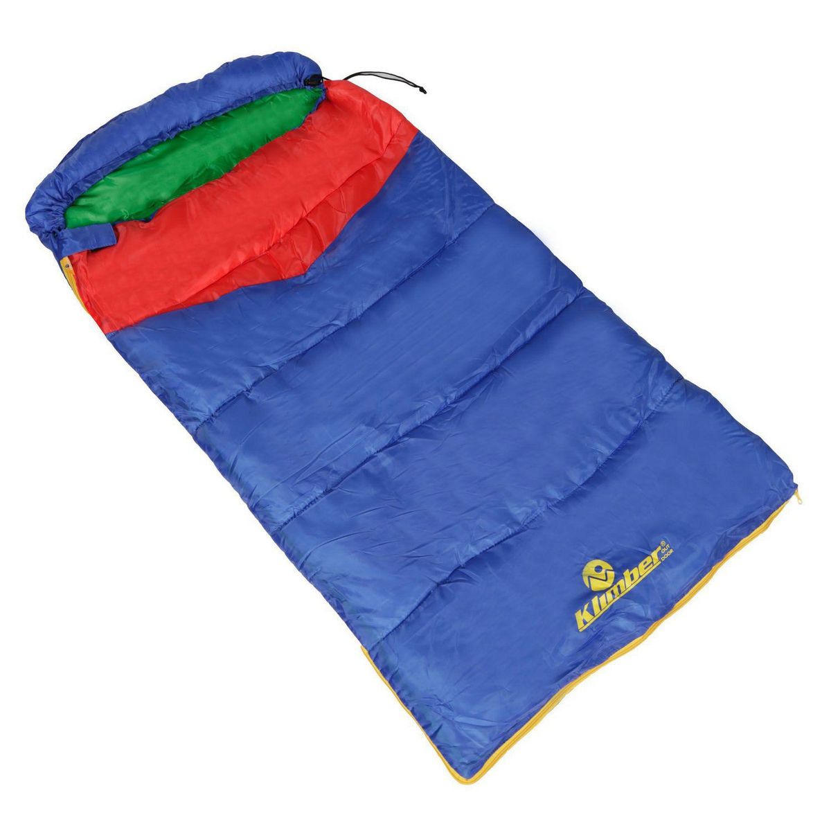 KLIMBER - Bolsa de dormir Recto 140 cm 0°C a 10°C Infantil Azul
