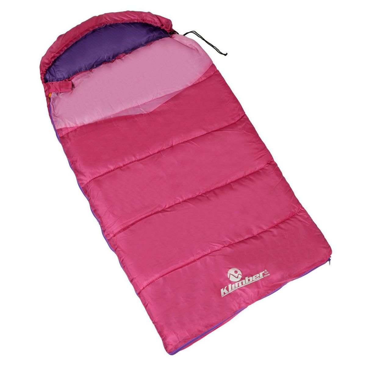 KLIMBER - Bolsa de Dormir Momia Infantil Rosa 140x75cm
