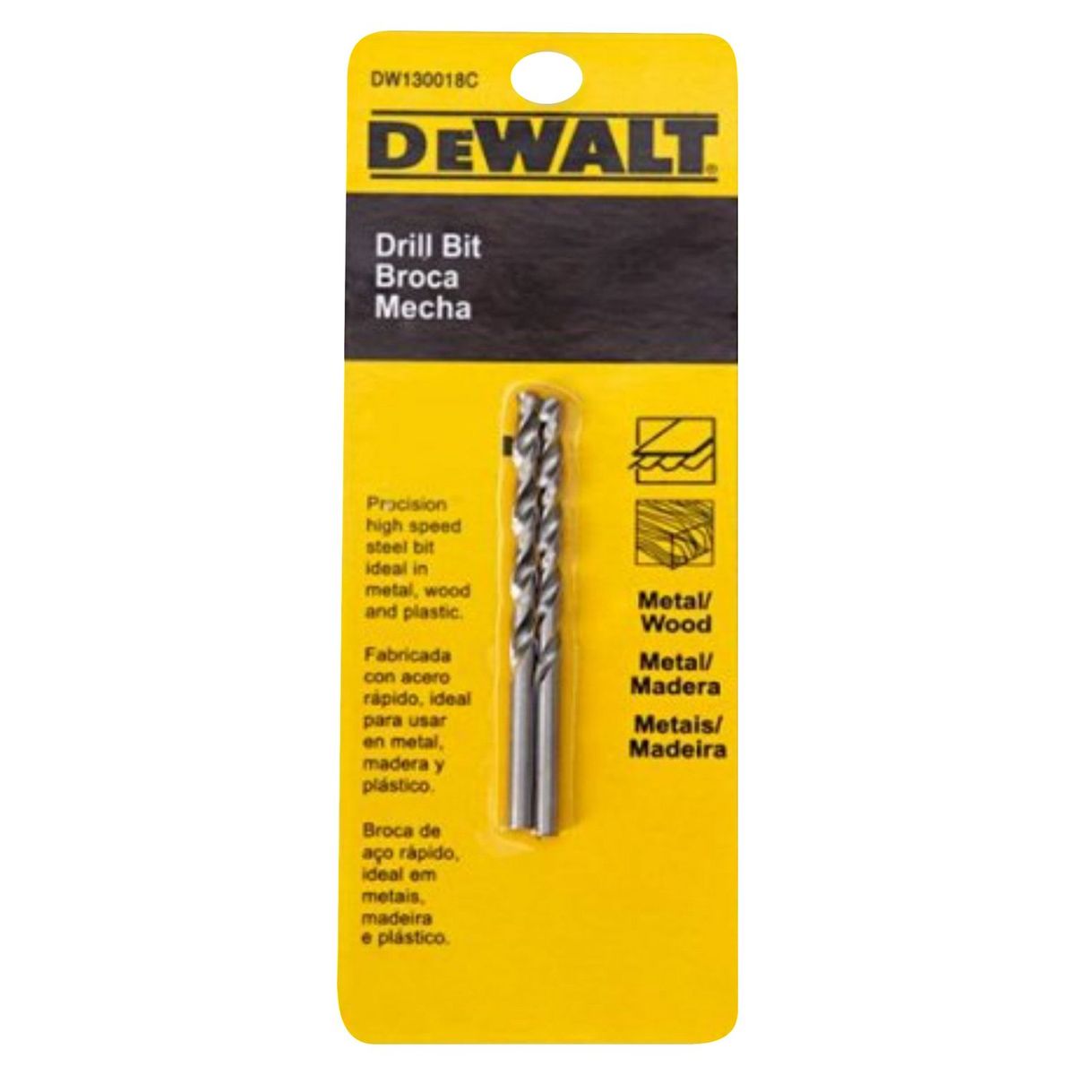 DEWALT - Broca para Metal 1/16 mm x 2 Unidades Dewalt