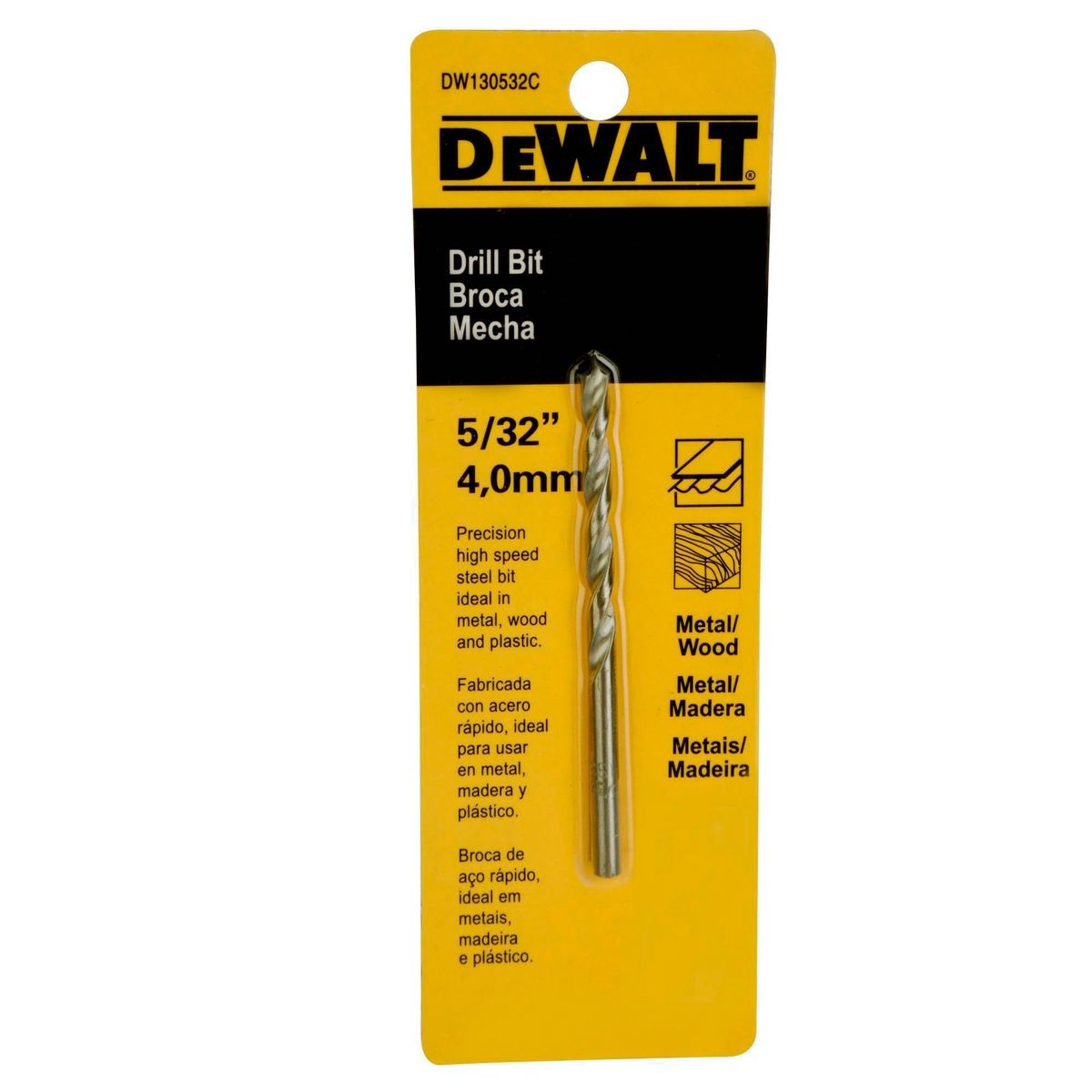 DEWALT - Broca para Metal 4 mm Dewalt