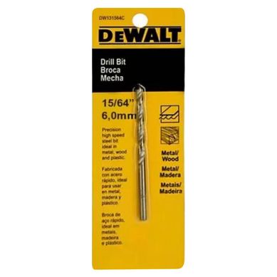 Broca para Metal 6 mm Dewalt