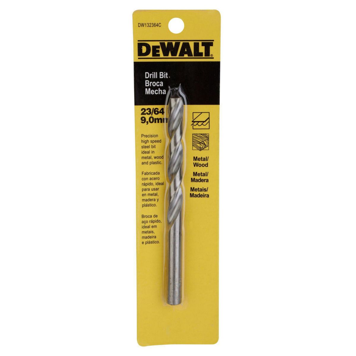 DEWALT - Broca para Metal 9.1 mm Dewalt