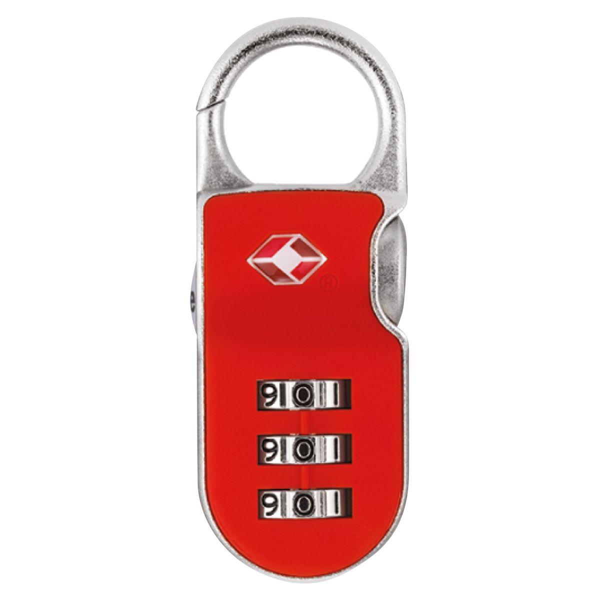 YALE - Candado con Clave TSA Yale 30 mm Rojo