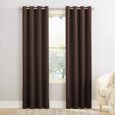 Cortina Blackout Textura 140x220cm Chocolate