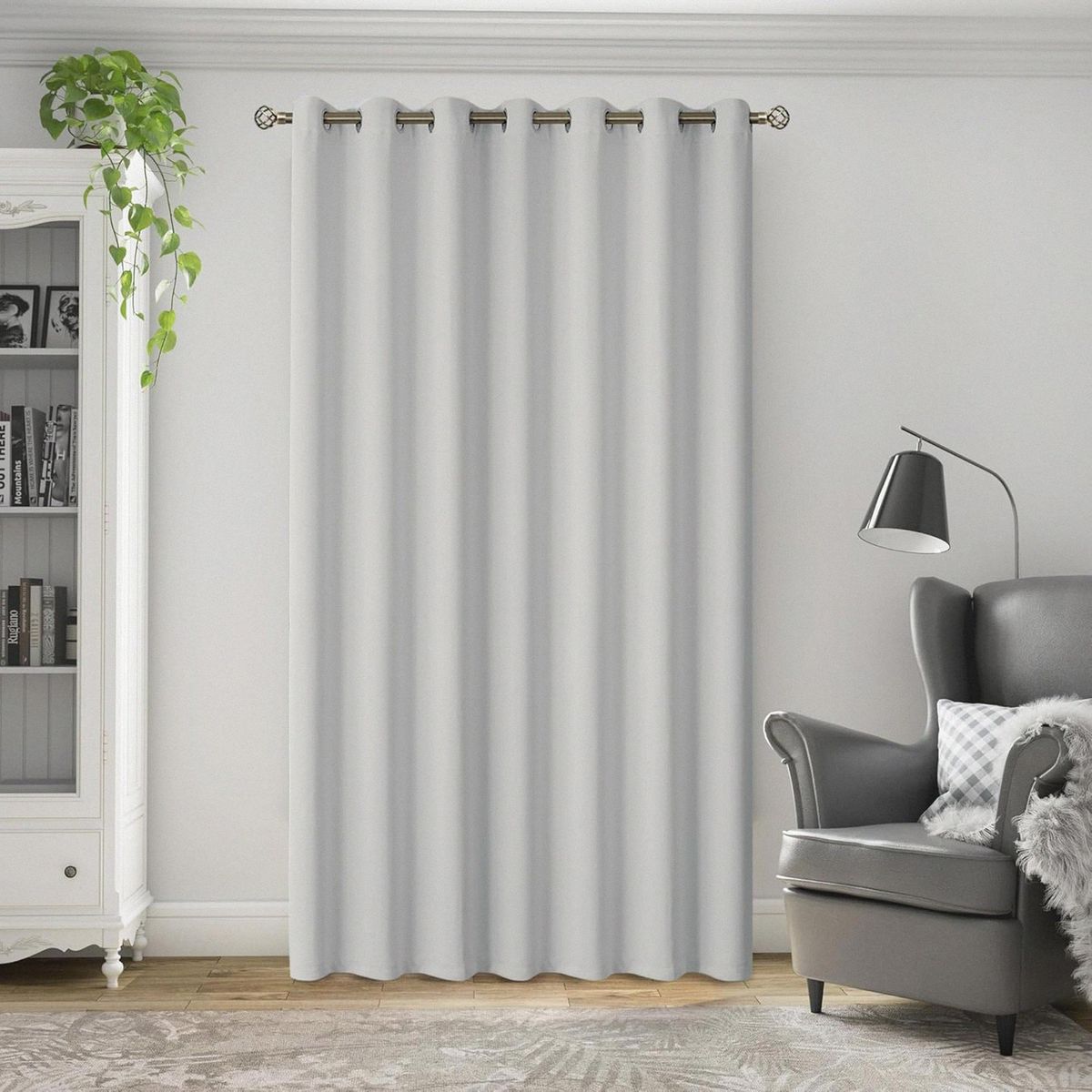 JUST HOME COLLECTION - Cortina Blackout Textura 140x220cm Natural