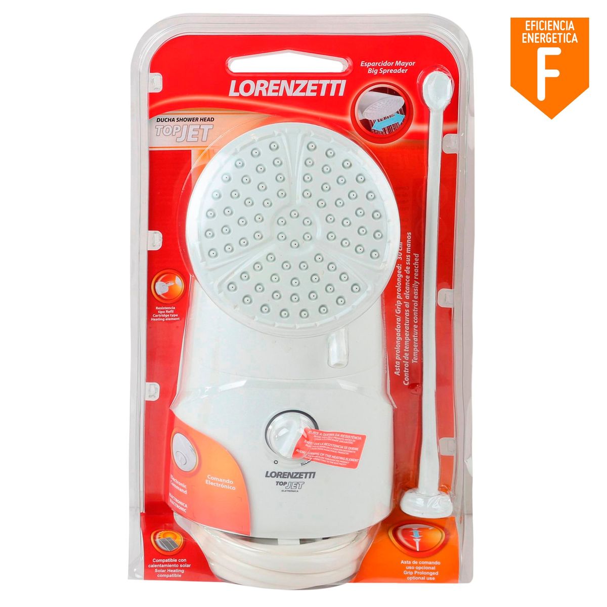 LORENZETTI - Ducha Eléctrica Instantánea Lorenzetti Top Jet Electrónica 7500W