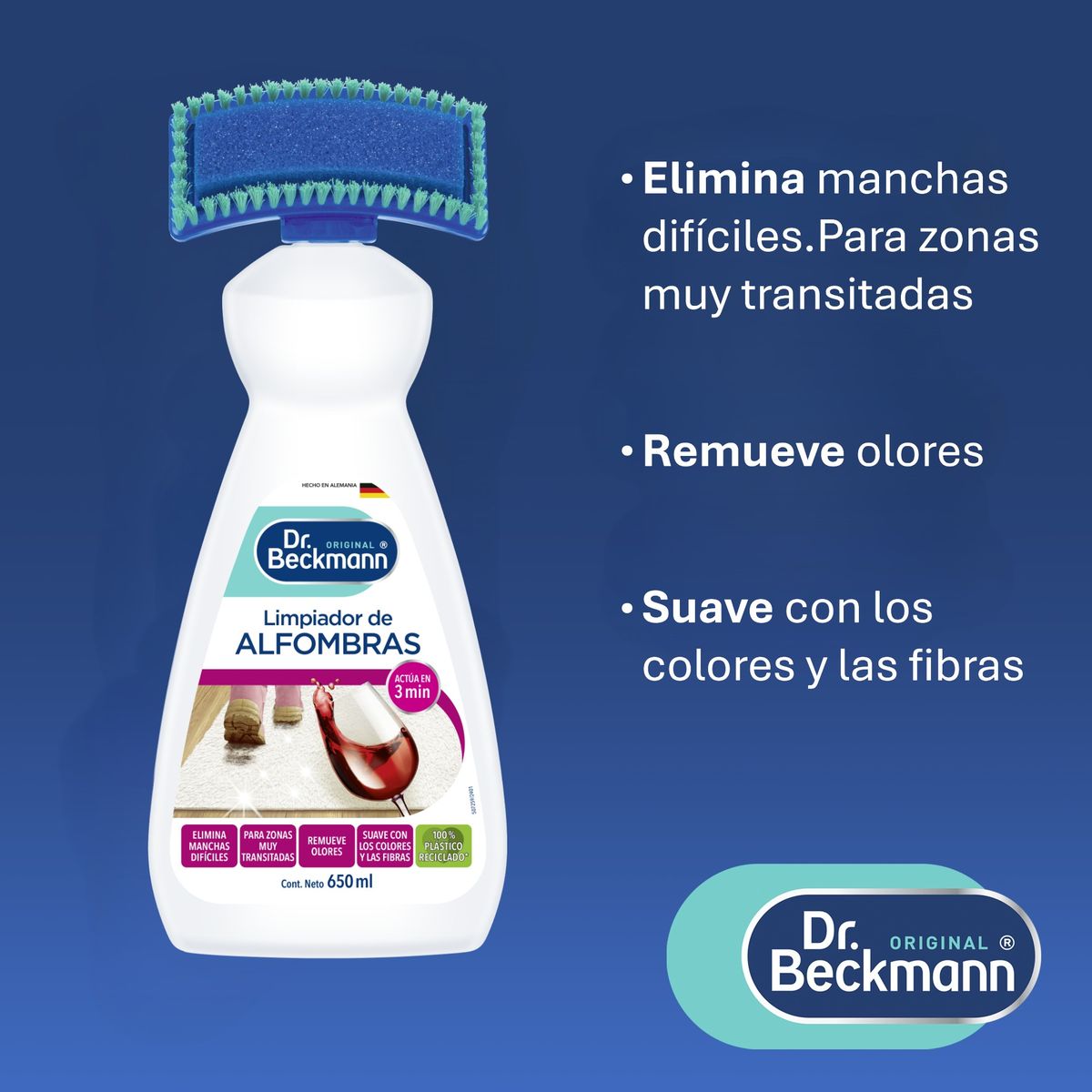DR BECKMANN - Limpia de Alfombras 650 ml. DR BECKMANN
