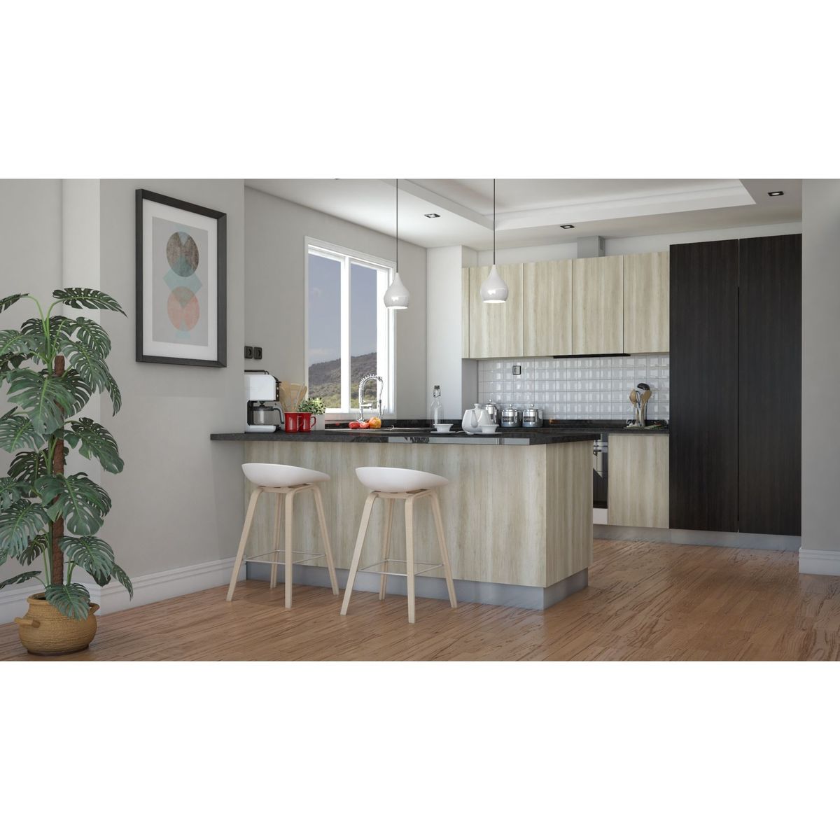 VESTO - Tablero Recubierto con Melamina Toscana 18mm 2.15x2.44m