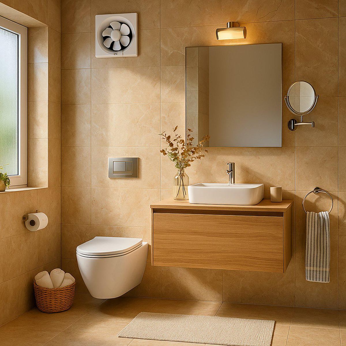 VOLKER - Extractor de Aire 34.6cm 730m³/h