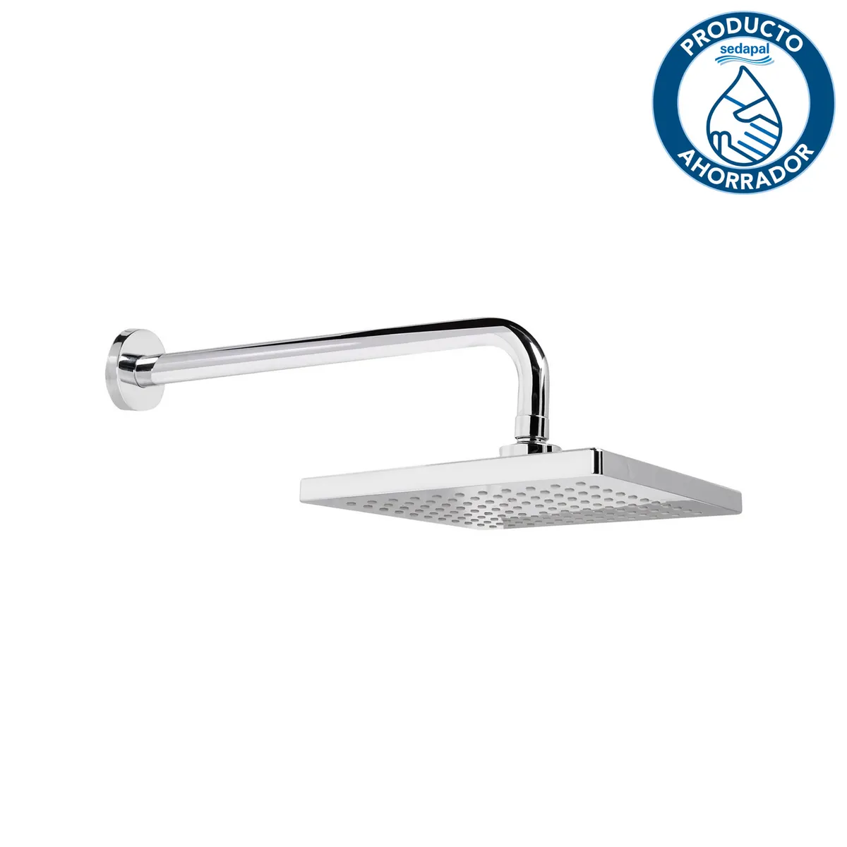 SENSI DACQUA - Difusor de ducha cuadrado 8"