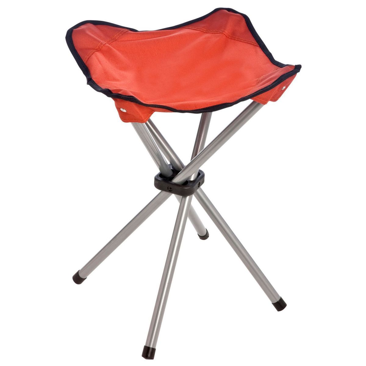 KLIMBER - Banquito plegable rojo para camping