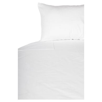 Juego de S�banas Algod�n 1.5 Plazas 144 Hilos Blanco