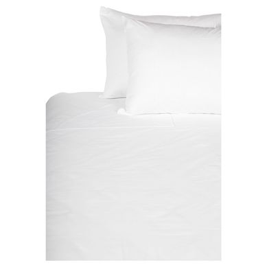 Juego de S�banas Algod�n 2 Plazas 144 Hilos Blanco