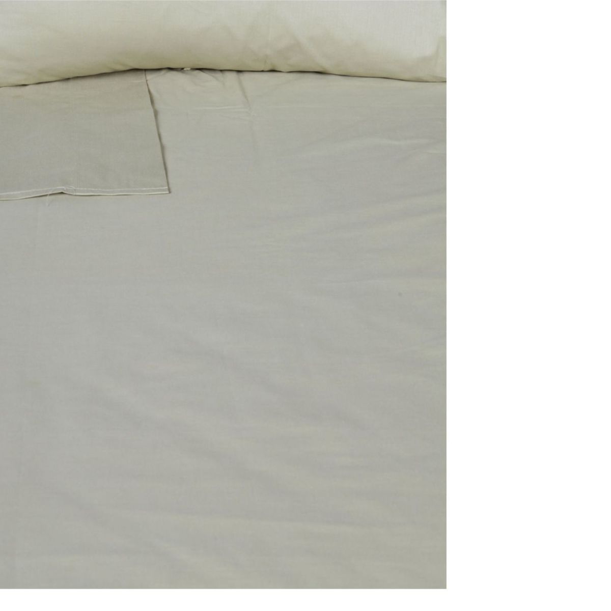 JUST HOME COLLECTION - Juego de Sábanas Algodón 1.5 Plazas 144 Hilos Café