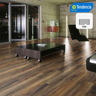 Piso Laminado Roble Marrn AC4 8mm 2.69m2