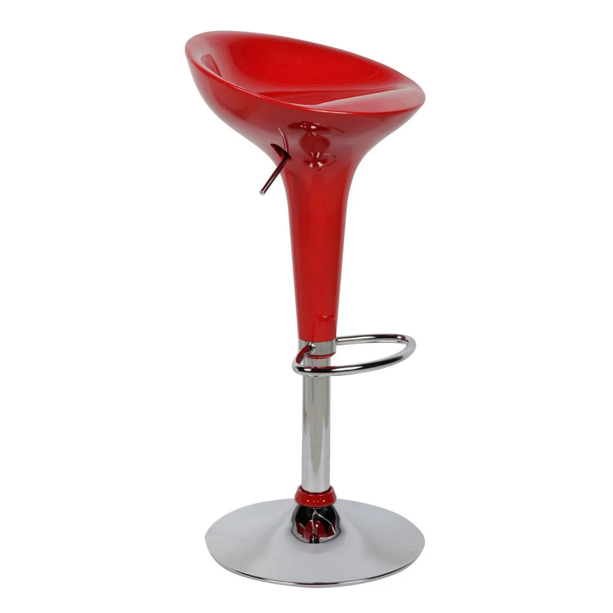 JUST HOME COLLECTION - Silla Bar Tulipa Rojo